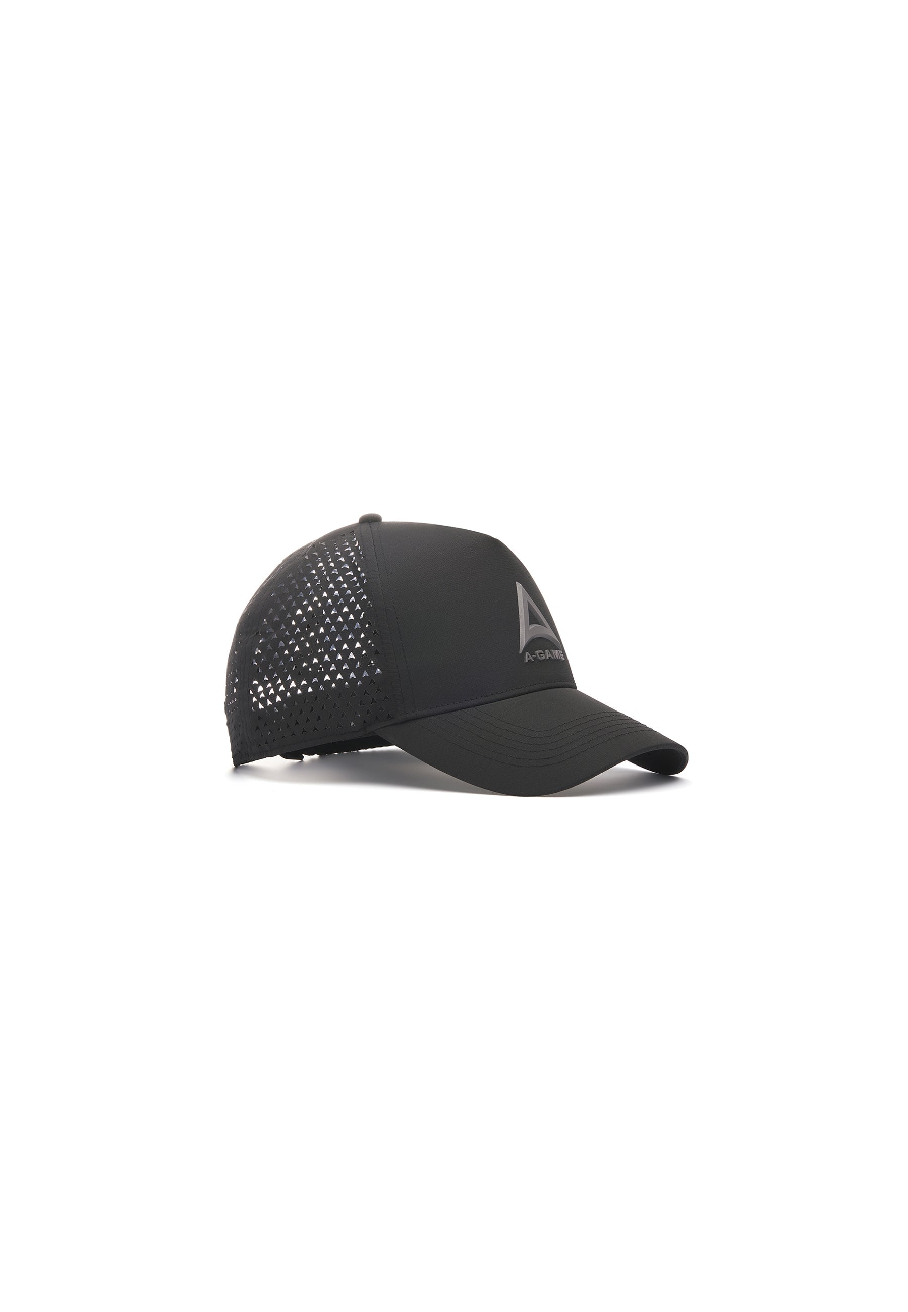 ‍UNISEX A-GAME PERFORATED ICON TRAINING CAP - BLACK (100% off)