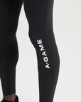 MENS A-GAME TRAINING TIGHT - BLACK