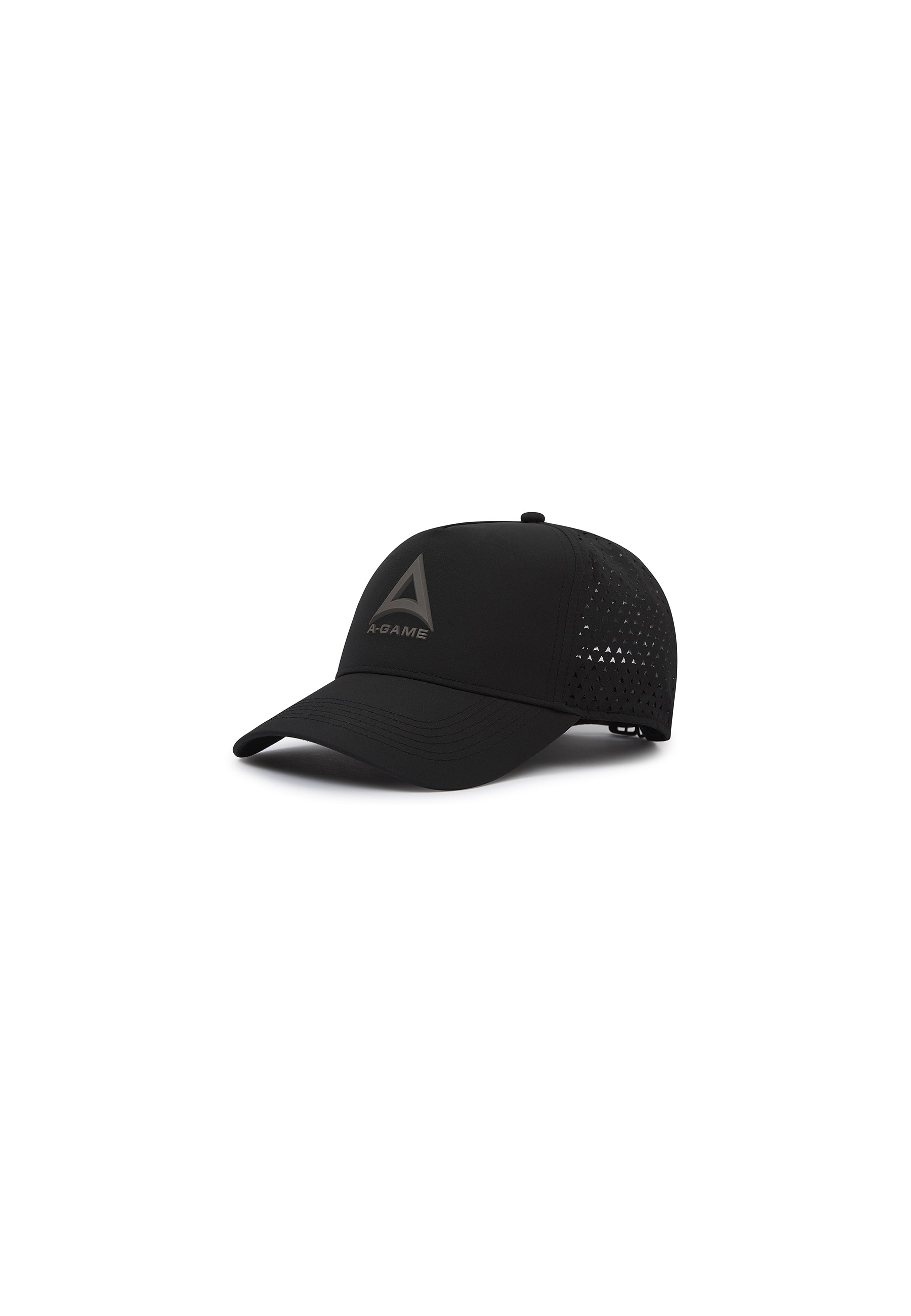 ‍UNISEX A-GAME PERFORATED ICON TRAINING CAP - BLACK (100% off)