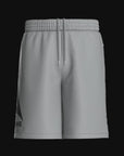 MENS A-GAME LOGO BASKETBALL SHORTS - STEEL GREY